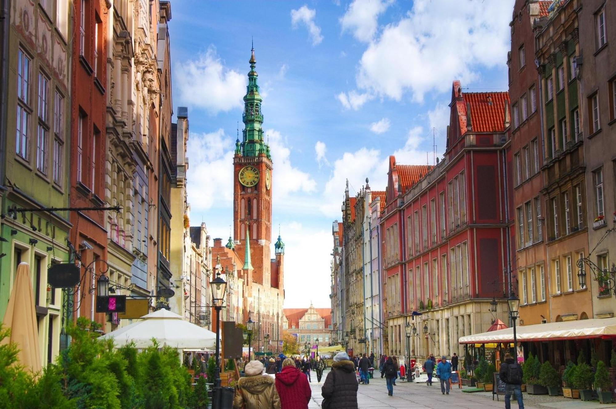 Golden Gate Apartment Gdańsk Buitenkant foto